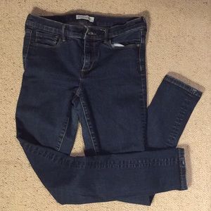 Banana Republic skinny blue jeans